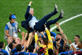 Deschamps: Prancis juara karena kekuatan mental