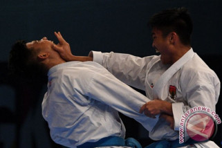 Sulsel raih lima medali Kejurnas Karate PPLP