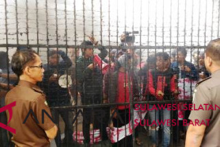 Mahasiswa minta pimpinan kejaksaan proses jaksa pemeras