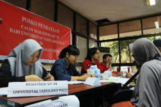 711 mahasiswa Tadulako mendaftar di Unhas