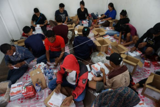 Lipat surat suara Pilgub Papua