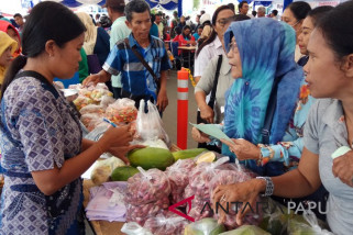 BI Papua gelar pasar murah non tunai
