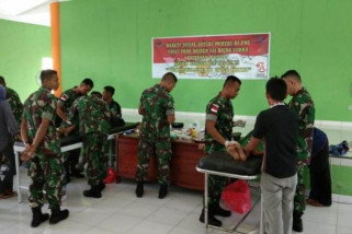 Satgas Yonif 501 Kostrad gelar khitanan massal
