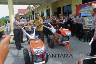 Polres dan Distan Jayawijaya kerja sama bangun sektor pertanian
