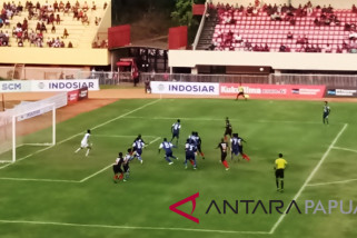 Penalti Hilton bawa Persipura kalahkan Arema 1-0