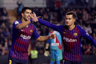 Barcelona amankan posisi puncak Liga Spanyol