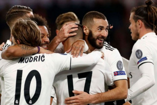 Liga Champions Grup G - Real Madrid dan AS Roma melalu ke 16 besar