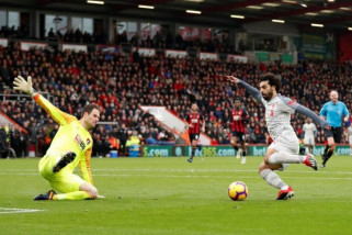 Liga Inggris - Liverpool tundukkan Bournemouth 4-0